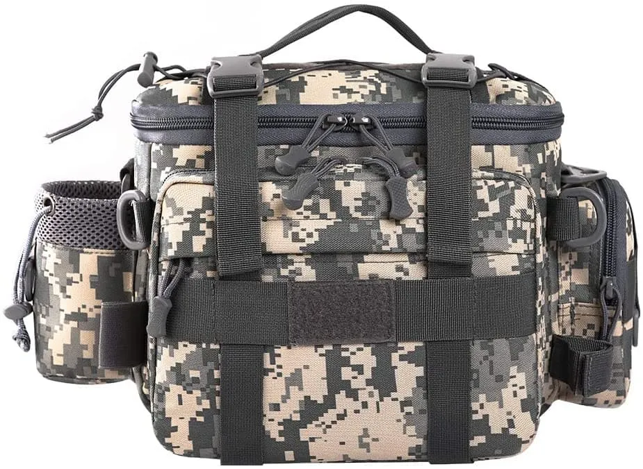 Cross Body Sling Backpack for Fishing Tackle Storage for Fisherman