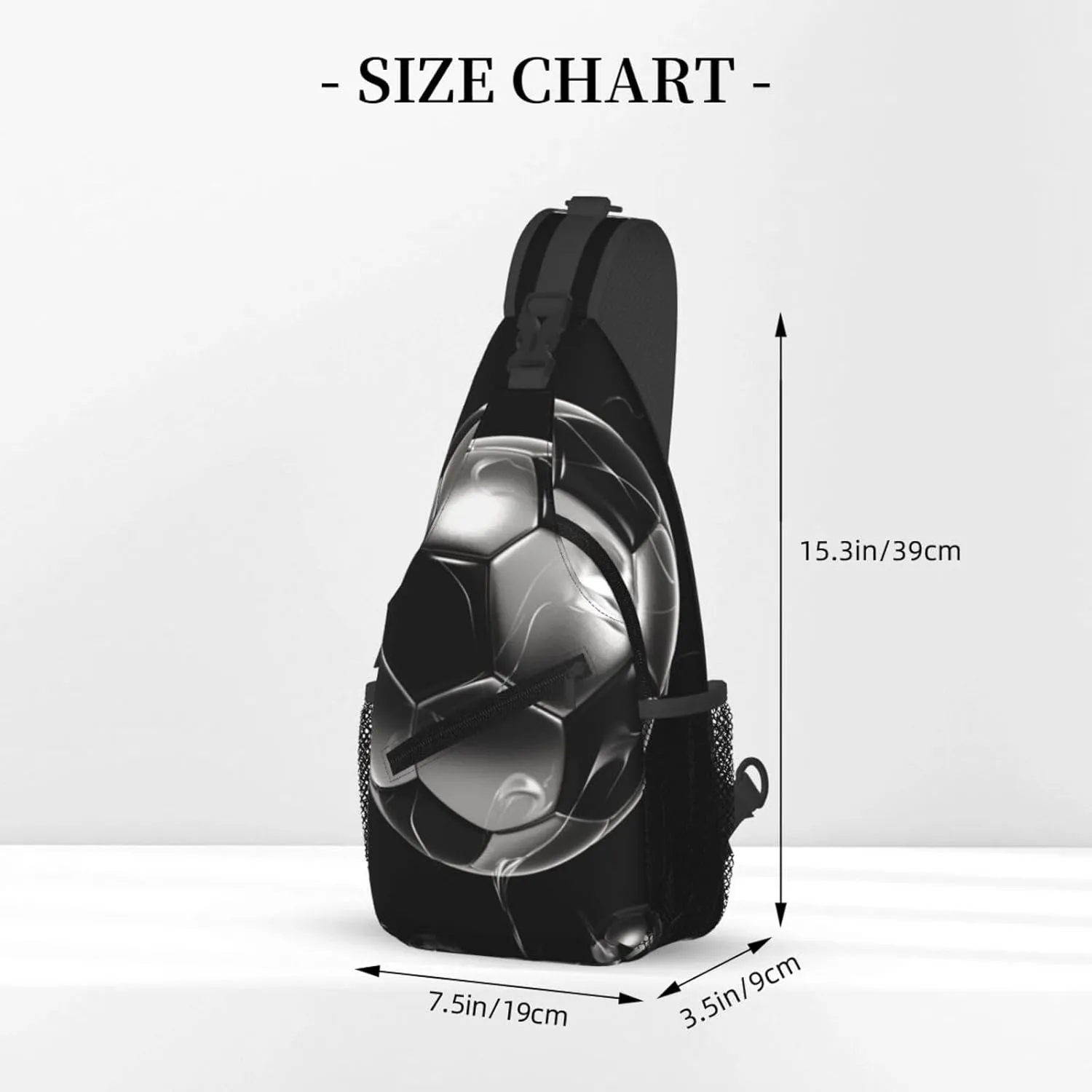 Cross Chest Bag Diagonally Sling Backpack Crossbody Shoulder Bag Surfboard Sling Bag Travel Hiking Daypack