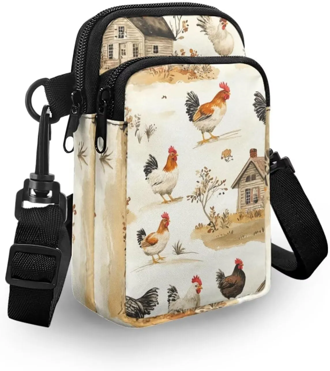 Crossbody Backpack for Women Sling Bag with Adjustable Strap Women Cross Body Chest Bag Mini Purse