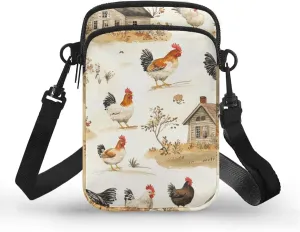 Crossbody Backpack for Women Sling Bag with Adjustable Strap Women Cross Body Chest Bag Mini Purse