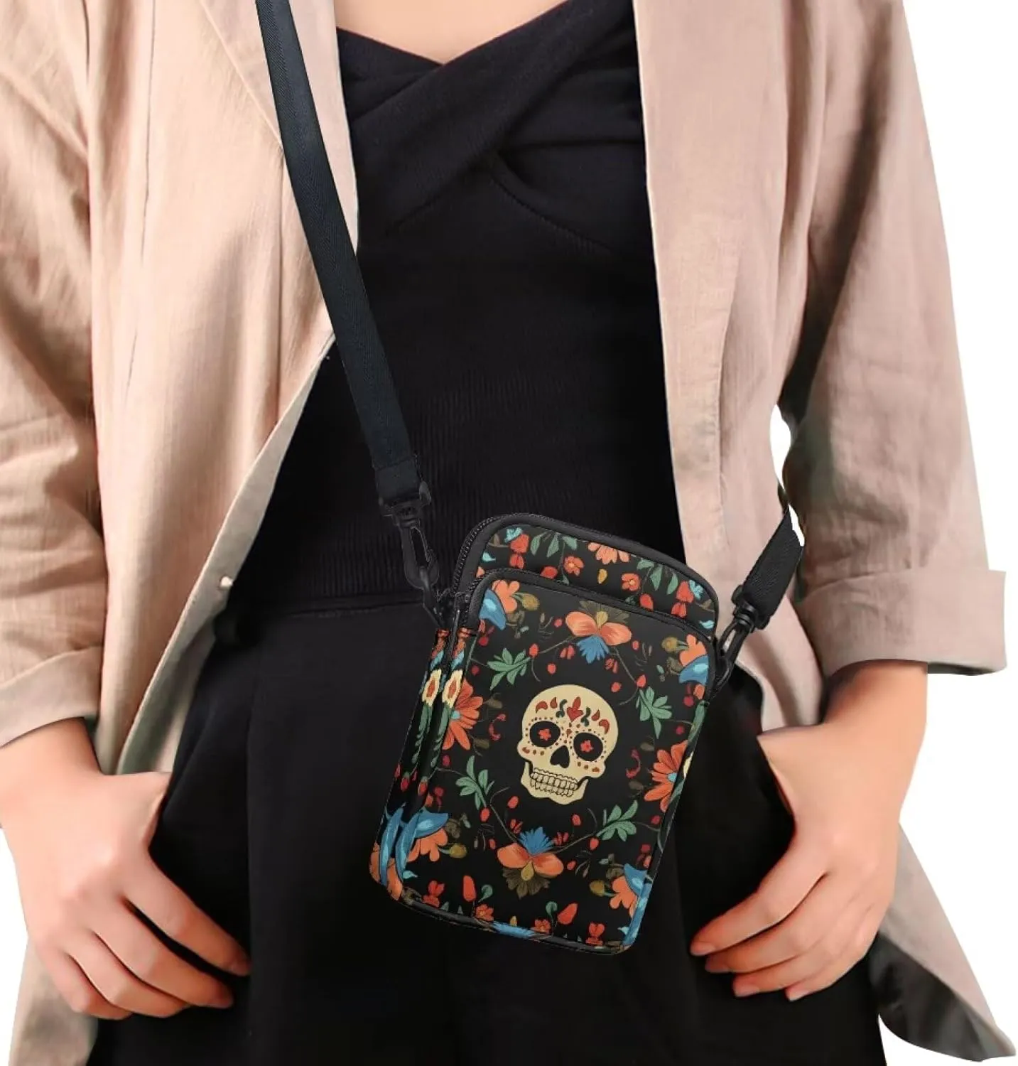 Crossbody Backpack for Women Sling Bag with Adjustable Strap Women Cross Body Chest Bag Mini Purse