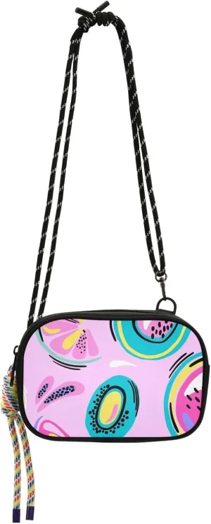 Crossbody Bag Fashion Tropics Cell Phone Purse Wallet with Credit Card Slots Multicolor Handbag with Adjustable Strap Fits Phone Keys And More