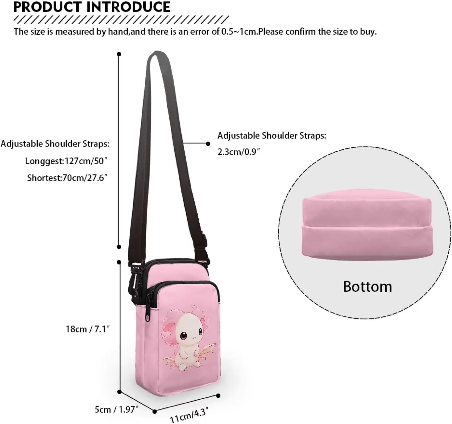 Crossbody Bag for Girls Cell Phone Purse for Kids Small Shoulder Bag Cross Body Pouch