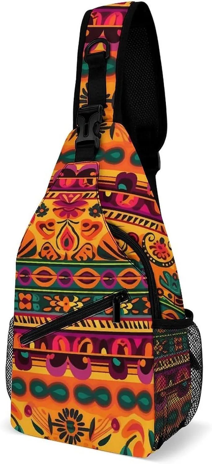 Crossbody Bag for Women Men Chest Bag Music Studio Sling Bag Crossbody Shoulder Bag Sling Backpack