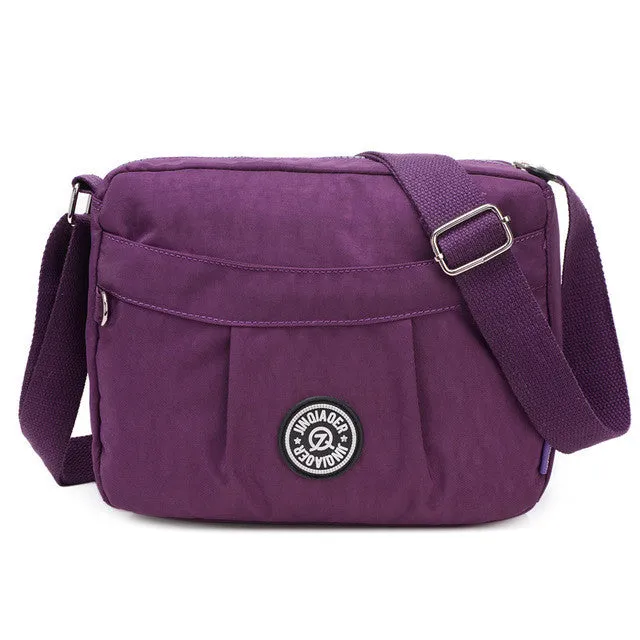 Crossbody Bag Nylon Waterproof