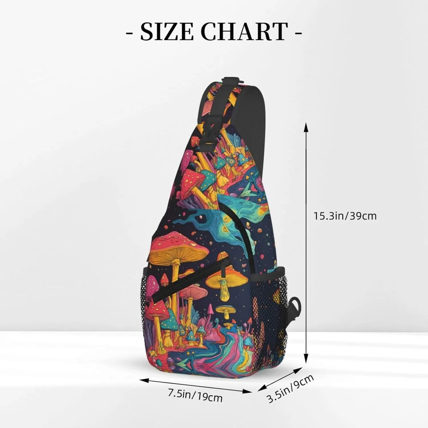 Crossbody Bag Sling Bag Backpack Chest Bags Shoulder Bag for Women Men