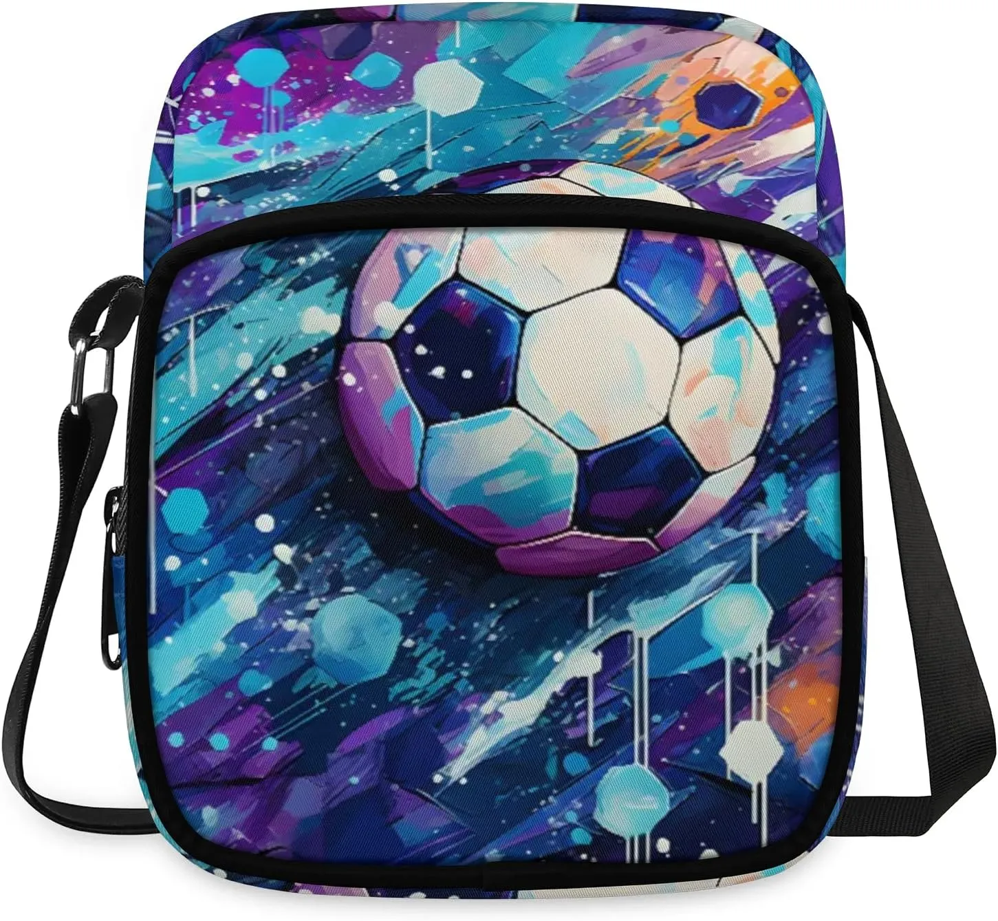 Crossbody Bag Small Sling Backpack Shoulder Bags Chest Pack Cross Body Daypack Basketball Belt Purses