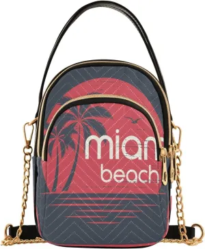 Crossbody Bags Crossbody Purse Chest Bag Miami Beach for Women Trendy