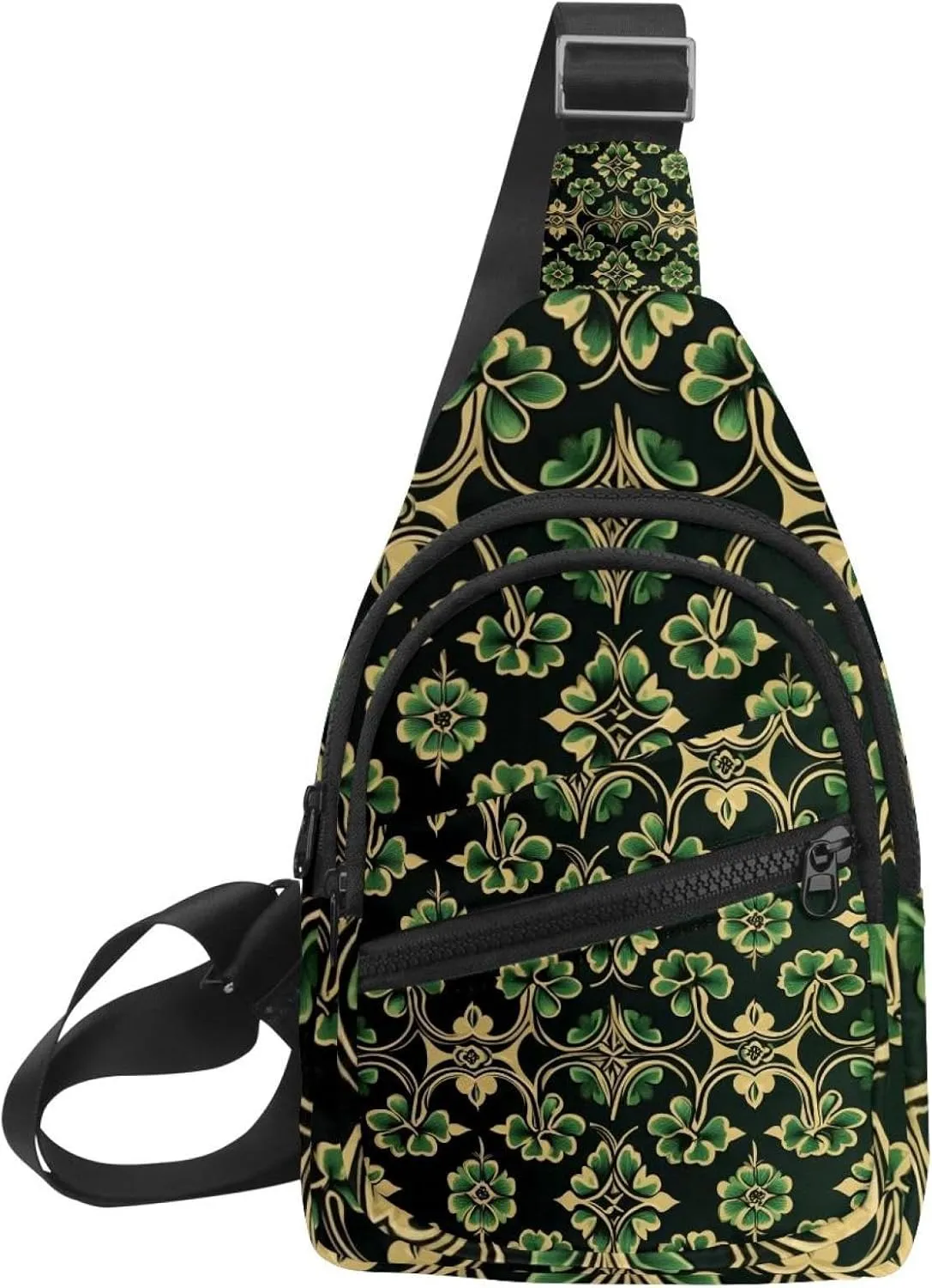 Crossbody Bags for Women Cross Body Bag for Woman Sling Bag Crossbody Bag Saint Patrick's Day Clover Leaf Sling Backpack Travel
