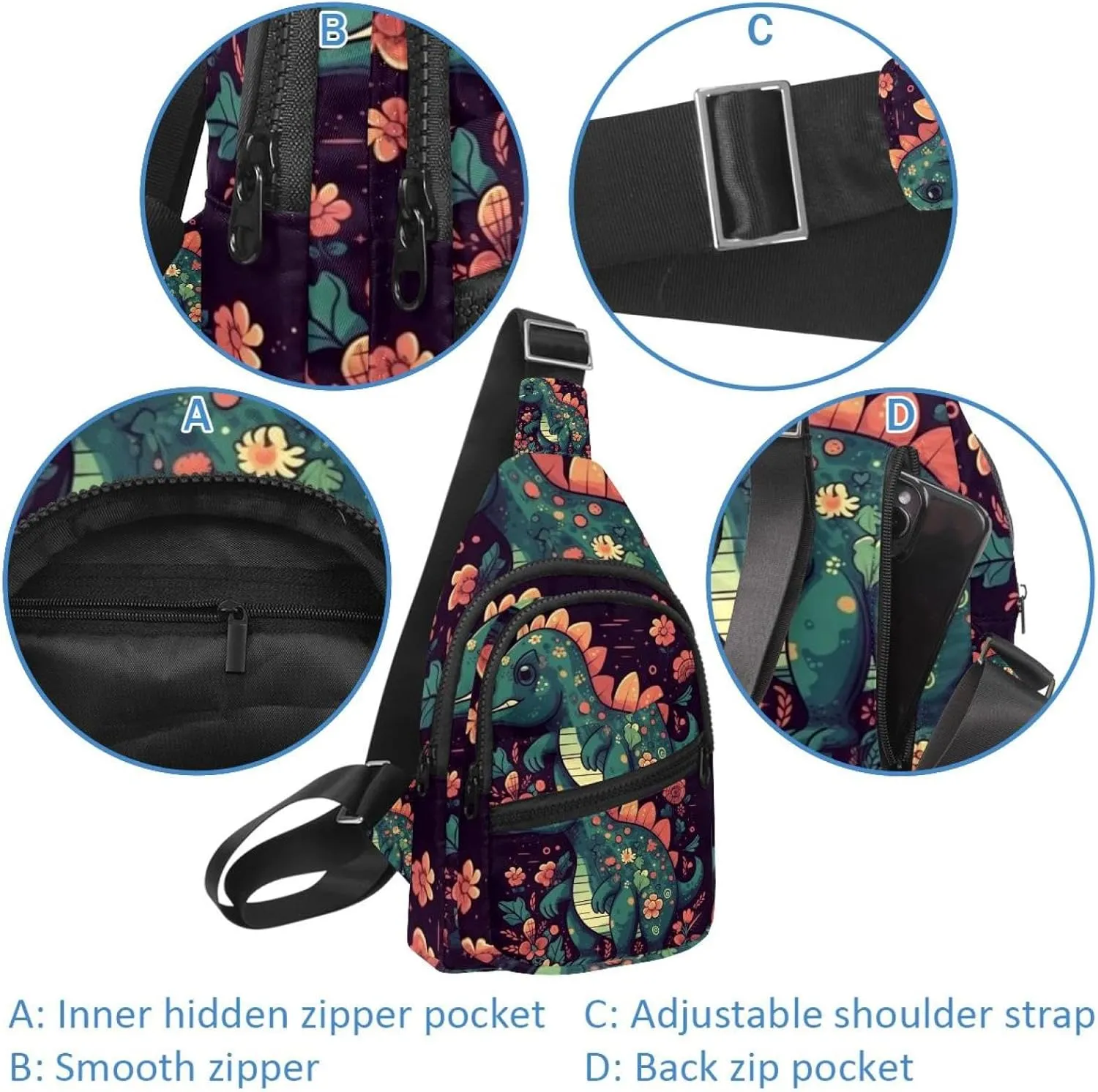 Crossbody Bags for Women Cross Body Bag for Woman Sling Bag Crossbody Bag Topography Line Map Sling Backpack Travel