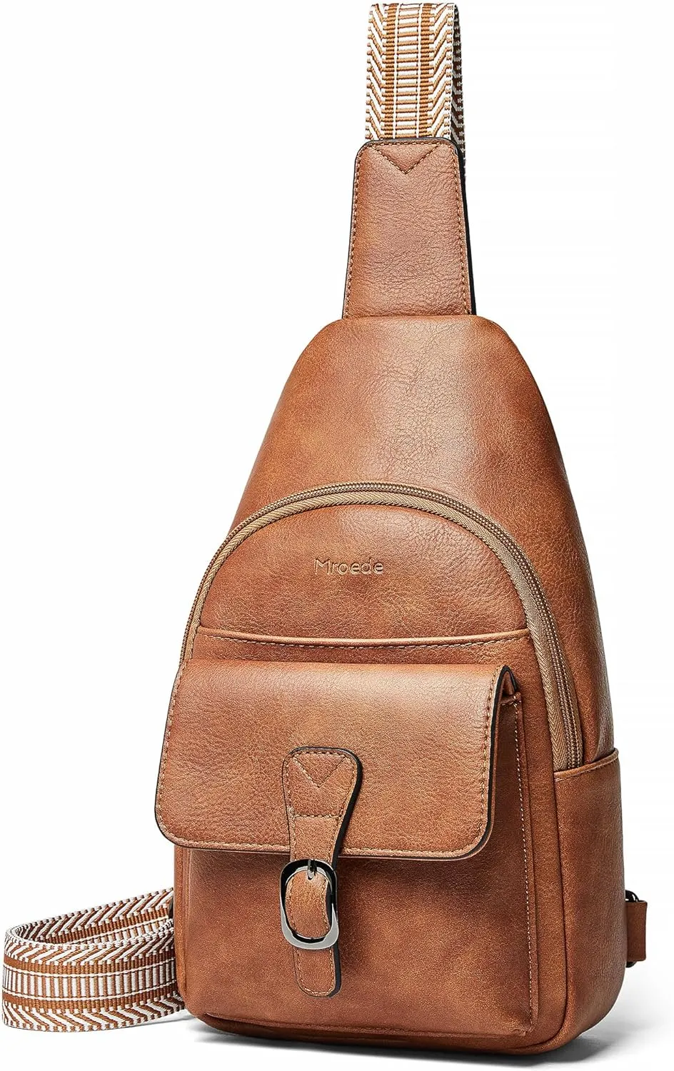 Crossbody Bags for Women Men Sling Bag 5 Pockets Fanny Pack Sling Backpack Chest Daypack Travel Purse Anti Theft