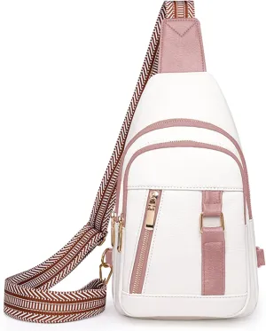 Crossbody Bags for Women Mothers Day Gifts for Mom Her Wife Birthday Gifts Small Sling Bag Leather Fanny Packs for Travel