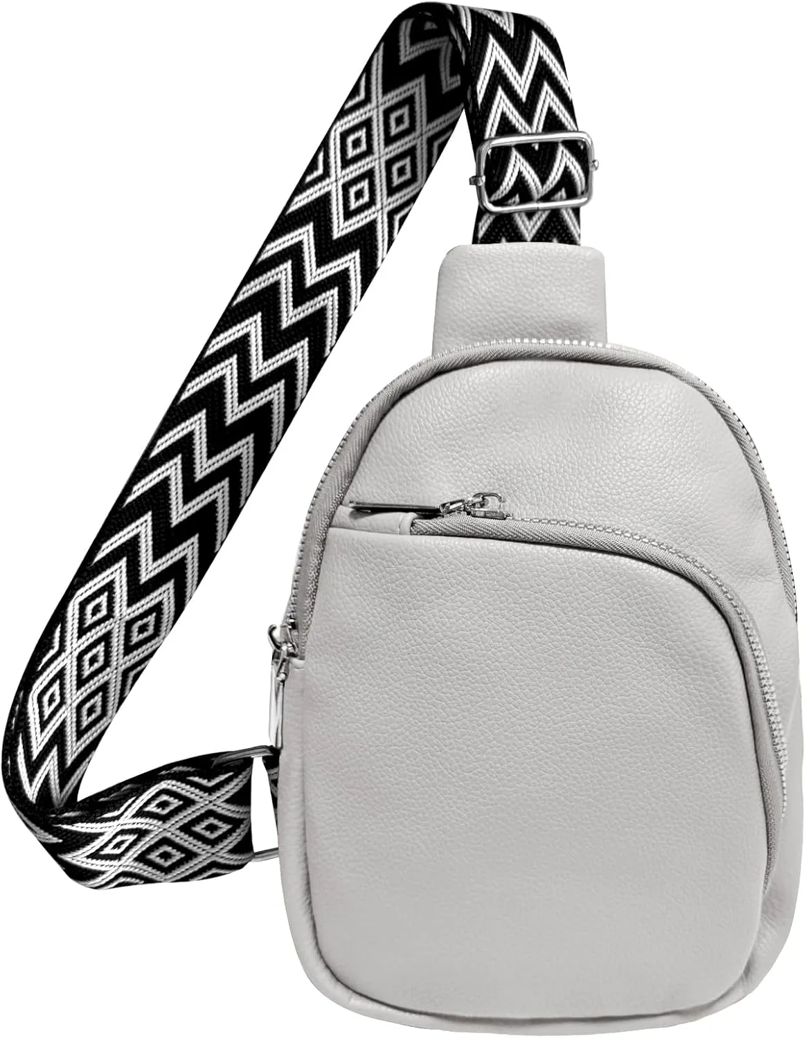 Crossbody bags for women,travel sling bag, fanny packs purses for women bag with pu leather.