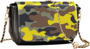 Crossbody Handbag PU Leather Shoulder Bag Sturdy Travel Pouch Compact Chic Bag for Women Everyday Use