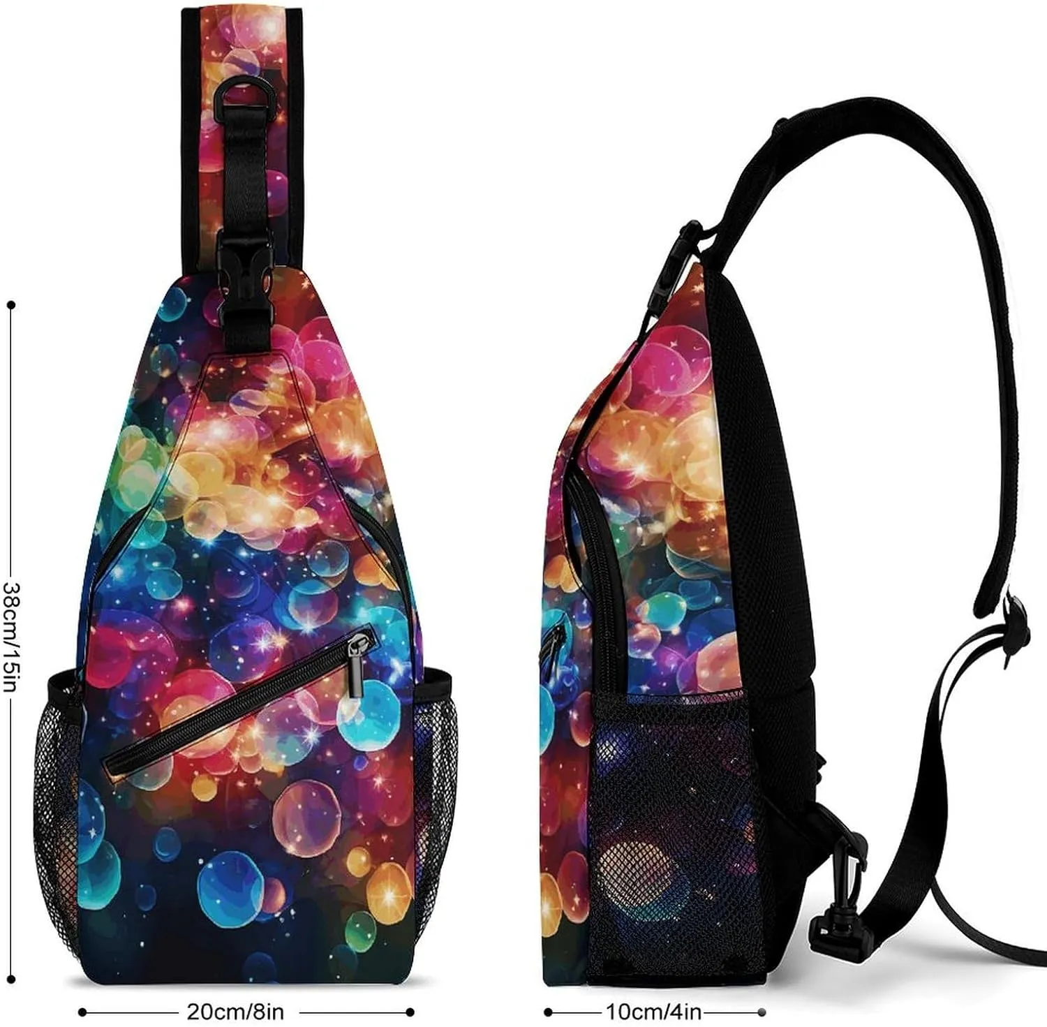 Crossbody Sling Bag Ancient Egyptians Backpack Sling Bag Travel Hiking Chest Bag Shoulder Bag Daypack