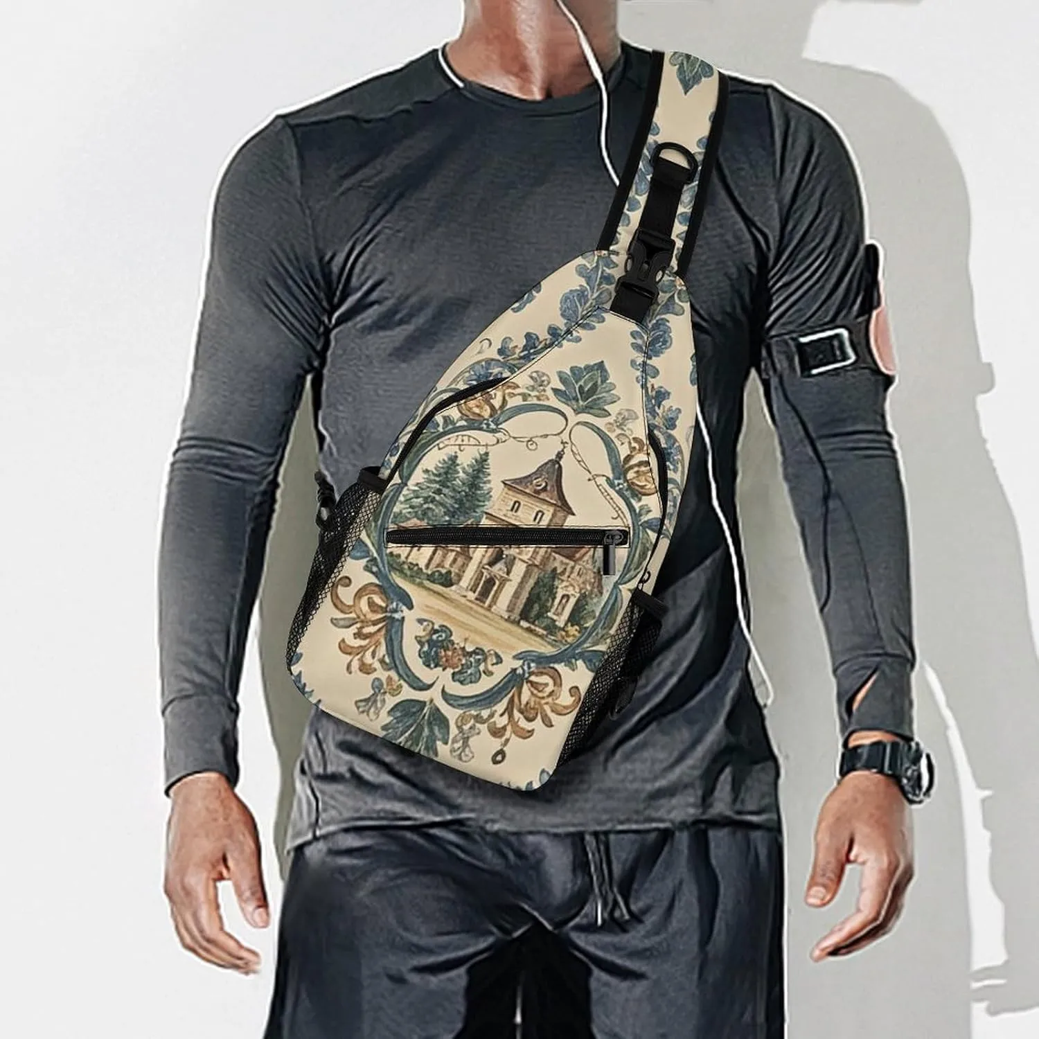 Crossbody Sling Bag Red Pandas Backpack Sling Bag Travel Hiking Chest Bag Shoulder Bag Daypack