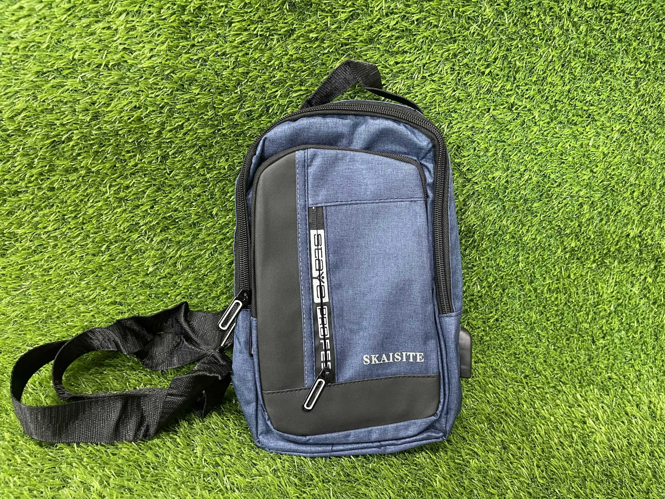 Crossbody Travel bag with USB Charger Port