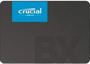 Crucial BX500 SATA SSD 1TB, Internal SSD 2.5", Up to 540MB/s, Compatible with Notebooks and Desktop PCs, 3D NAND, Dynamic Write Acceleration, Internal SSD Hard Drive - CT1000BX500SSD101
