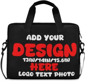 Custom Laptop Bag for Women 15.6 Inch Laptop Tote Work Bag Professional Computer Briefcase Business Office Bag Handbag