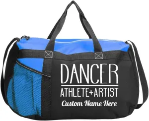 Custom Name Teen Dance Class Bag: Gym Duffel Bag