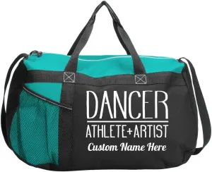 Custom Name Teen Dance Class Bag: Gym Duffel Bag