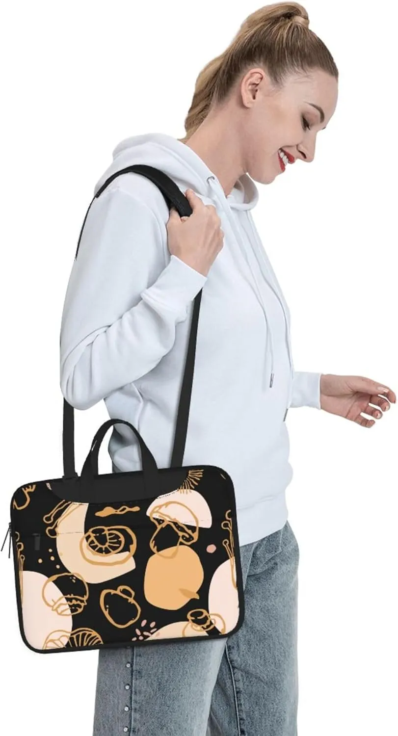 Cute Cartoon Rat Laptop Shoulder Bag ​for Men Women, Computer Carrying Case Messenger Bag with Strap