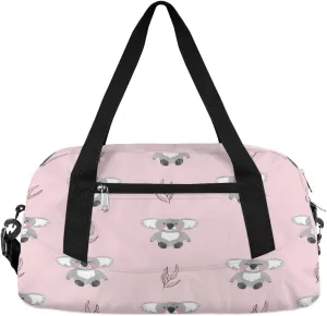 Cute Koala Gym Bag, Duffle Bag, Weekender Bag, Duffel Bag, Overnight Bag, Travel Duffel Bag, Dance Bag, Tote Bag, Beach Bag, Pool Bag, Gym Duffle Bag, Carry on Bag