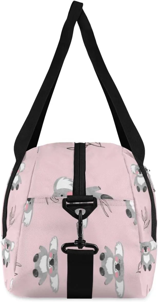 Cute Koala Gym Bag, Duffle Bag, Weekender Bag, Duffel Bag, Overnight Bag, Travel Duffel Bag, Dance Bag, Tote Bag, Beach Bag, Pool Bag, Gym Duffle Bag, Carry on Bag