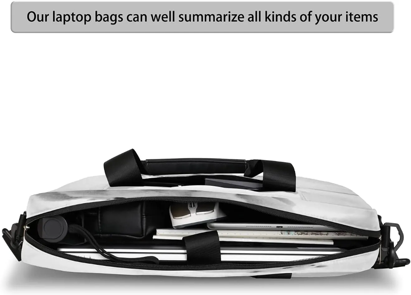 Cute Laptop Shoulder Bag for Women Men, Computer Laptop Bag Laptop Sleeve Case Laptop Satchel Briefcase Carrying Bag QA-1