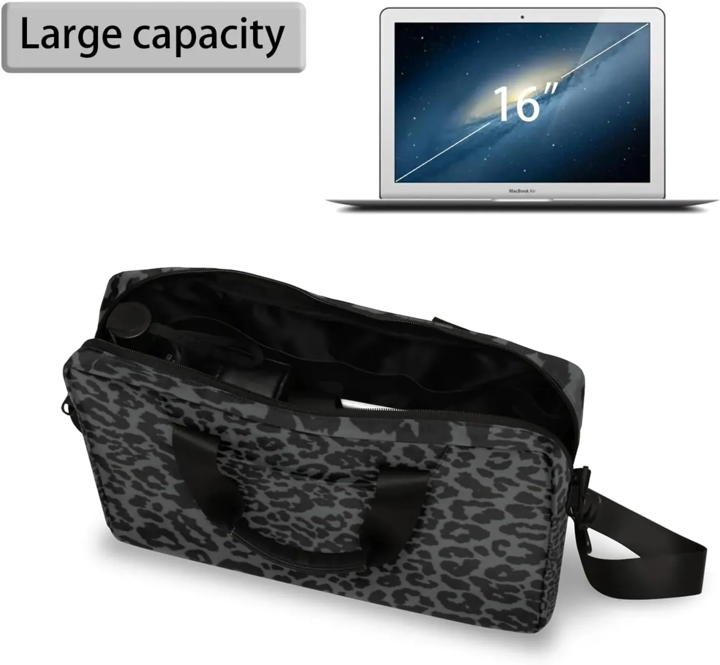 Cute Laptop Shoulder Bag for Women Men, Computer Laptop Bag Laptop Sleeve Case Laptop Satchel Briefcase Carrying Bag QA-1