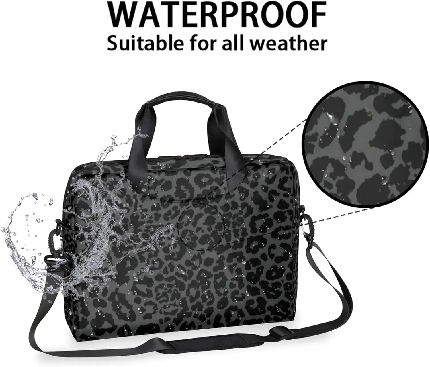 Cute Laptop Shoulder Bag for Women Men, Computer Laptop Bag Laptop Sleeve Case Laptop Satchel Briefcase Carrying Bag QA-1