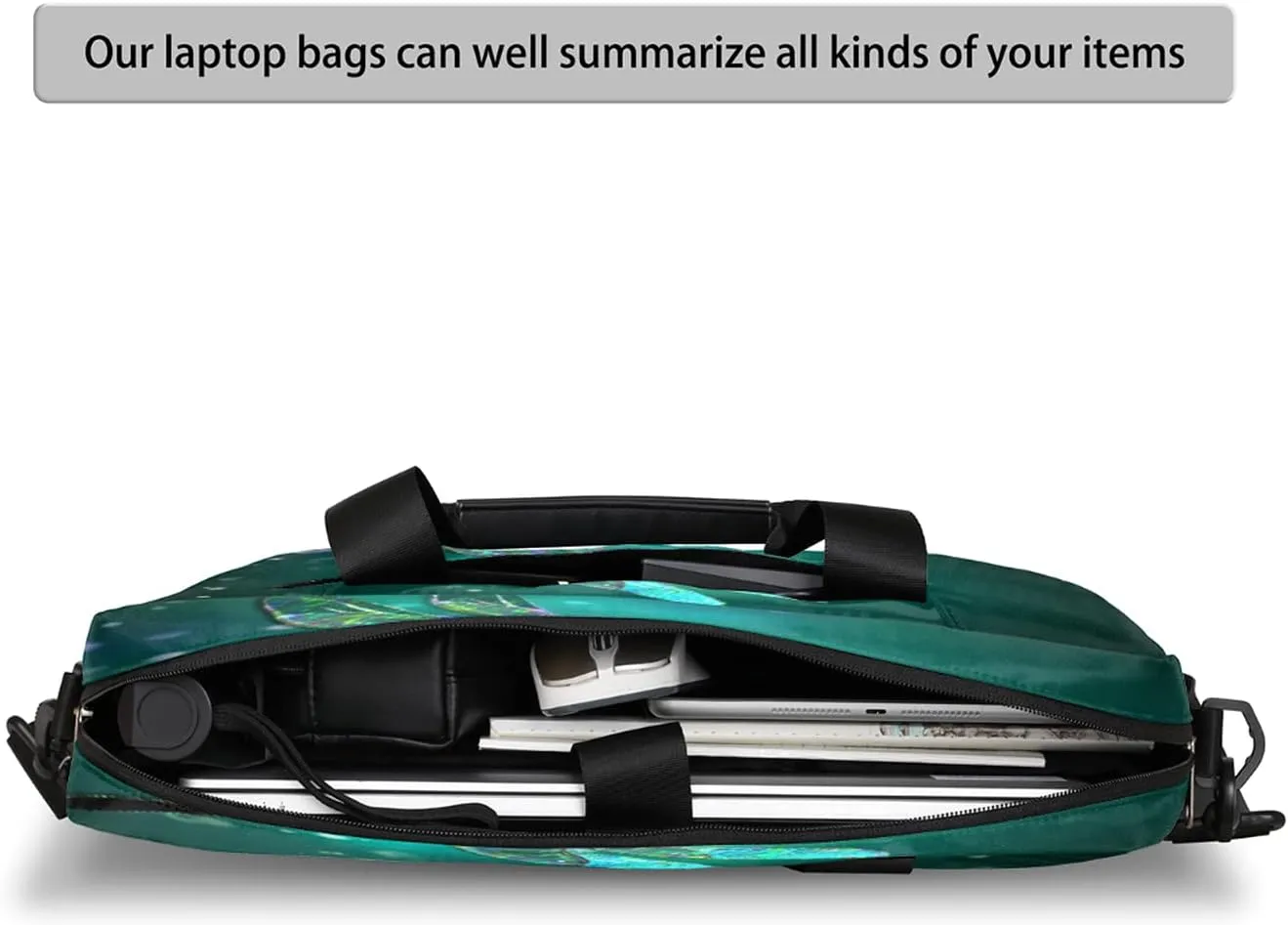 Cute Laptop Shoulder Bag for Women Men, Computer Laptop Bag Laptop Sleeve Case Laptop Satchel Briefcase Carrying Bag QA-1