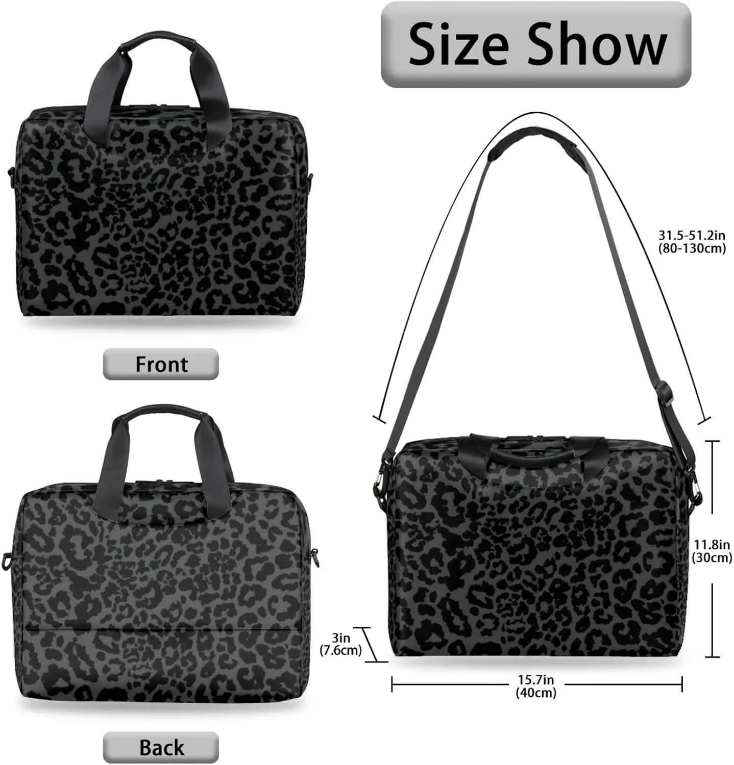 Cute Laptop Shoulder Bag for Women Men, Computer Laptop Bag Laptop Sleeve Case Laptop Satchel Briefcase Carrying Bag QA-1