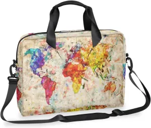 Cute Laptop Shoulder Bag for Women Men, Computer Laptop Bag Laptop Sleeve Case Laptop Satchel Briefcase Carrying Bag QA-1
