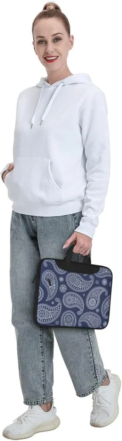 Dalmatian Dog Laptop Shoulder Bag ​for Men Women, Computer Carrying Case Messenger Bag with Strap
