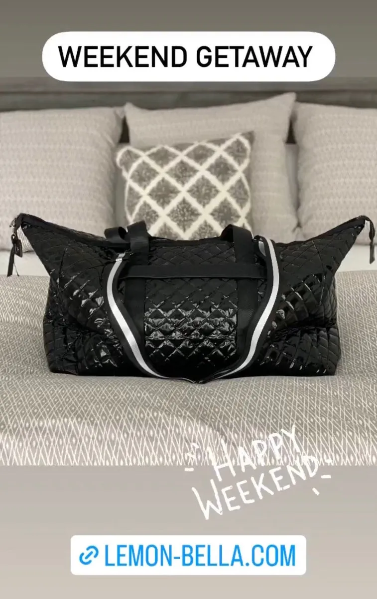 Debra Diamond Weekender Glossy Black