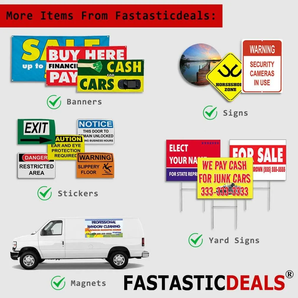 Decal Stickers Multiple Sizes Pay with Visa MasterCard Red Industrial Vinyl Safety Sign Label Business 36x24Inches