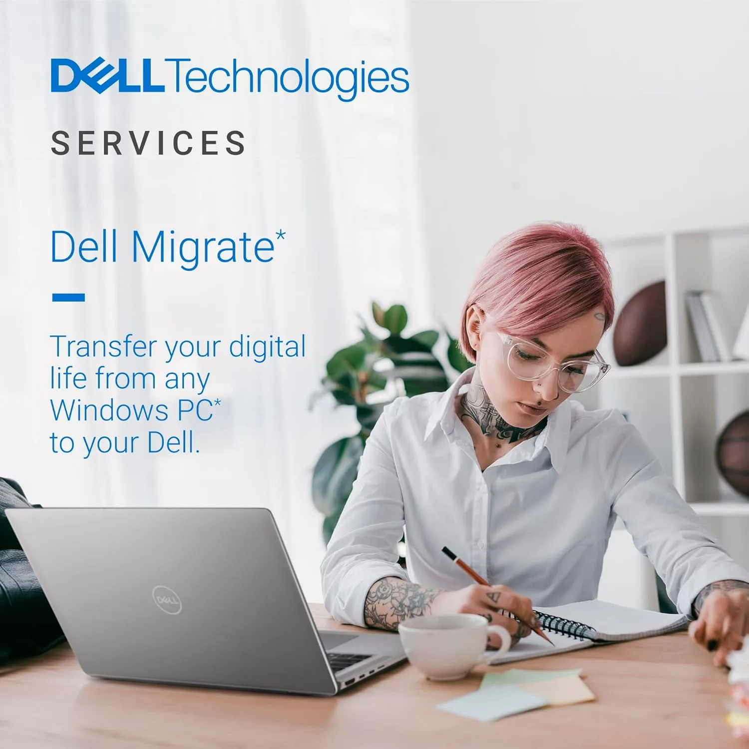 Dell Inspiron 5640 Laptop - 16.0-inch 16:10 FHD  (1920 x 1200) Display, Intel Core 7-150U Processor, 16GB DDR5 RAM, 1TB SSD, Intel Graphics, Windows 11 Pro, Onsite & Migrate Service - Midnight Blue
