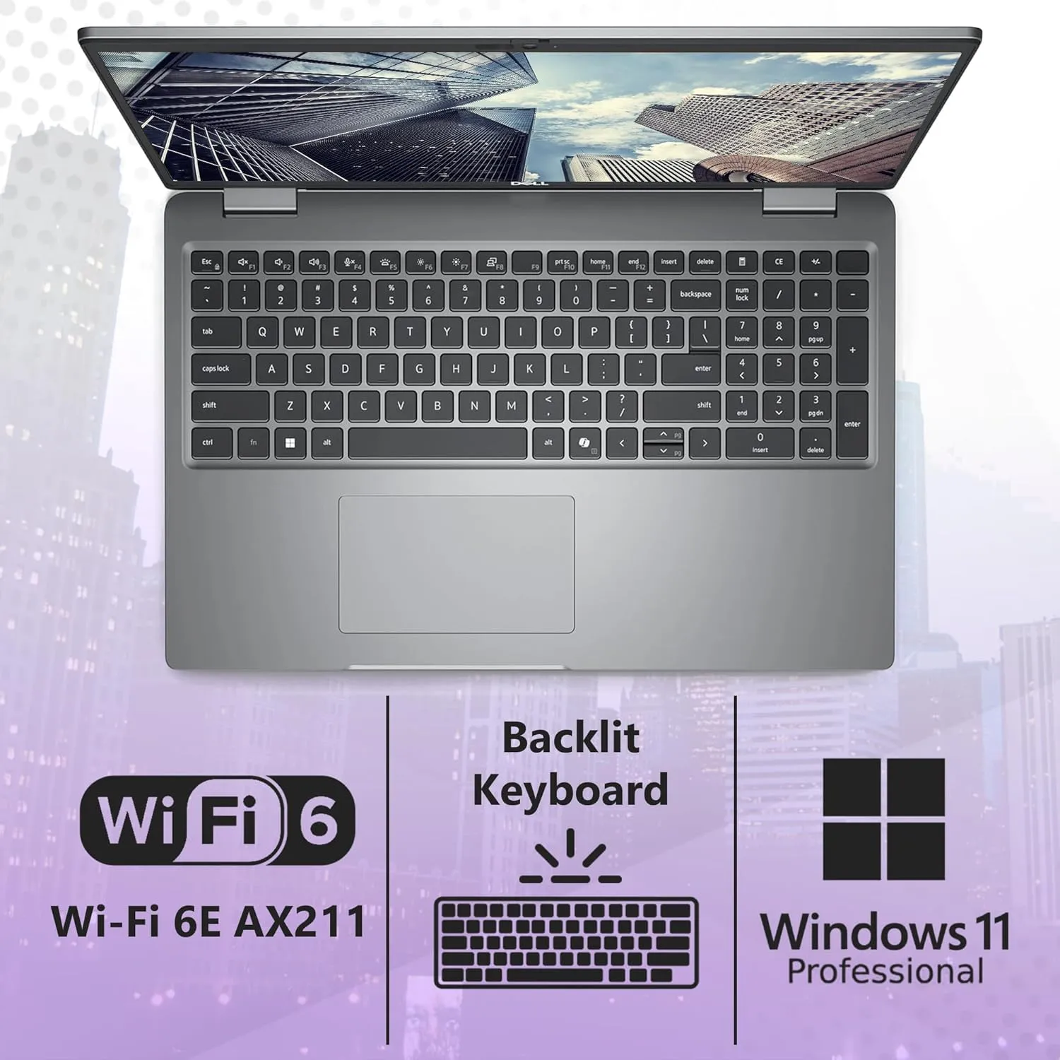 Dell Latitude 5550 Business Notebook 15.6" FHD Intel Ultra 7-155U (Beats i7-1355U), 32GB DDR5 RAM, 1TB NVMe, Wi-Fi 6E, BT, Backlit Keyboard, HD Webcam, RJ-45, Win 11 Pro