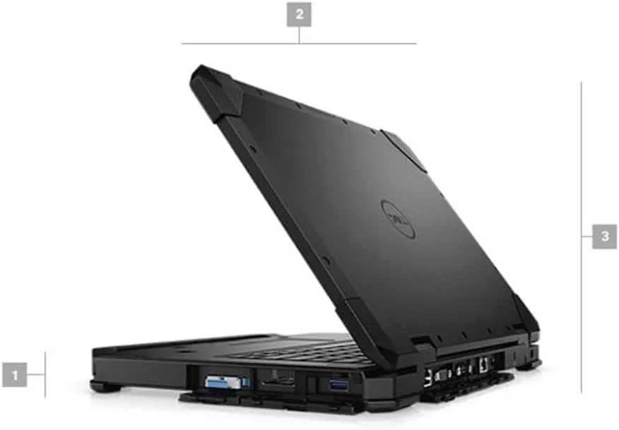 Dell Latitude Rugged 5420 Laptop | 14" 1920x1080 FHD | Core i5-8350U - 1TB SSD Hard Drive - 16GB RAM | 4 cores @ 3.6 GHz Win 11 Pro Black (Renewed)
