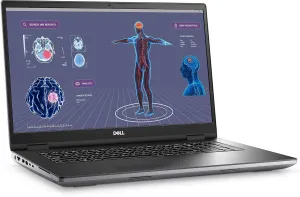 Dell Precision 7780 Workstation Laptop (2023) | 17" 1920x1080 FHD | Core i9-13950HX - 1TB SSD Hard Drive - 64GB RAM | 24 cores @ 5.5 GHz Win 11 Pro Black (Renewed)