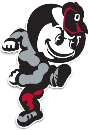 Desert Cactus The Ohio State University Sticker OSU Buckeyes Vinyl Decal Laptop Water Bottle Car Scrapbook (IND 197)