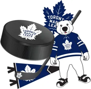 Desert Cactus Toronto Maple Leafs Team NHL National Hockey League Sticker Vinyl Decal Laptop Water Bottle Car Scrapbook (Type 2)