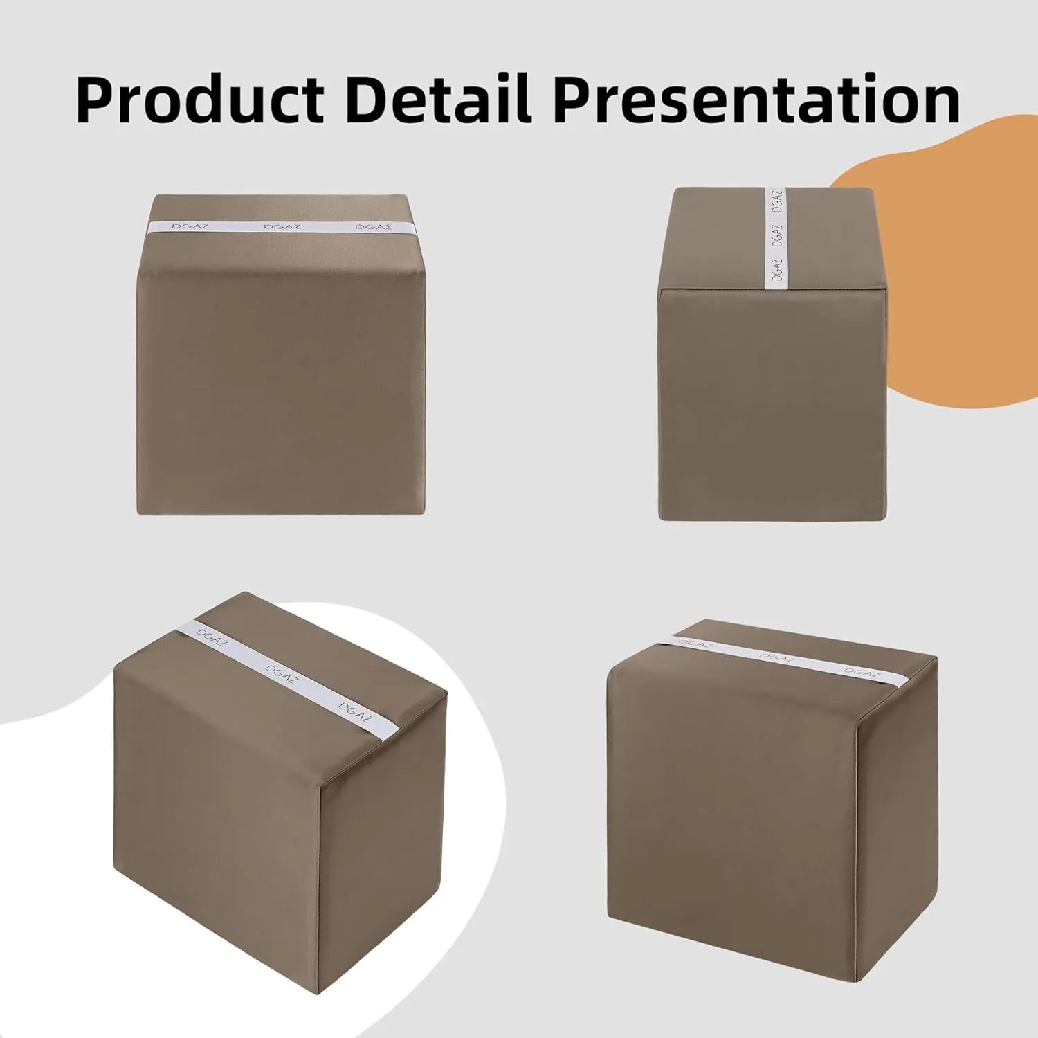 DGAZ Purse Pillow Insert for LV Nano Noe bags, Memory Foam, Silky Pillow Shaper for Luxury Handbags(Gris tourterelle,Nano Noe mini)