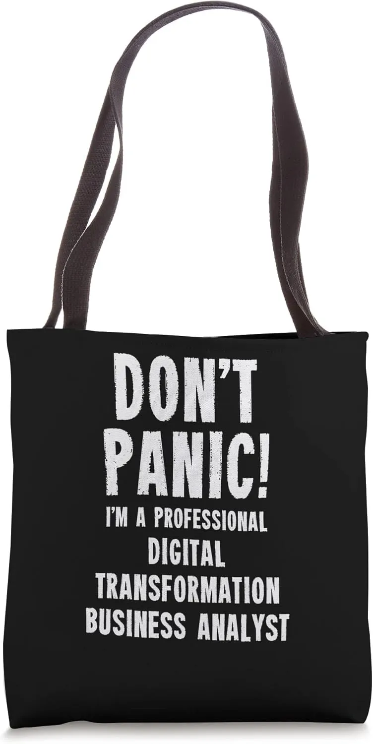 Digital Transformation Business Analyst Tote Bag