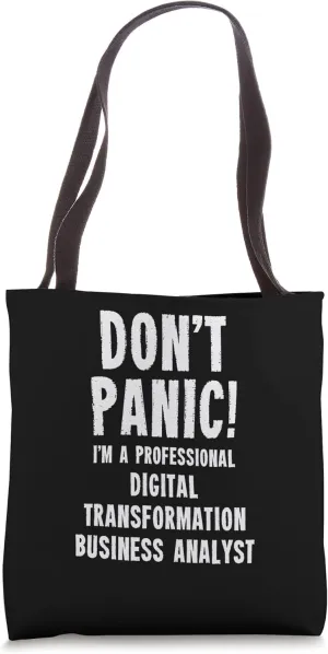 Digital Transformation Business Analyst Tote Bag