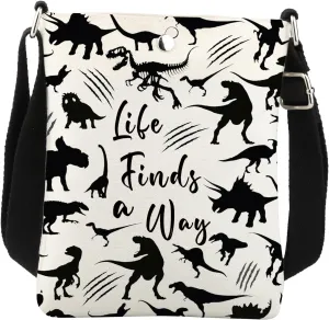 Dinosaur Crossbody Bag Dino Gift Dinosaur Lover Gifts for Dinosaur Fans Dinosaur Movie Gift Dinosaur Crossbody Cell Phone Bag