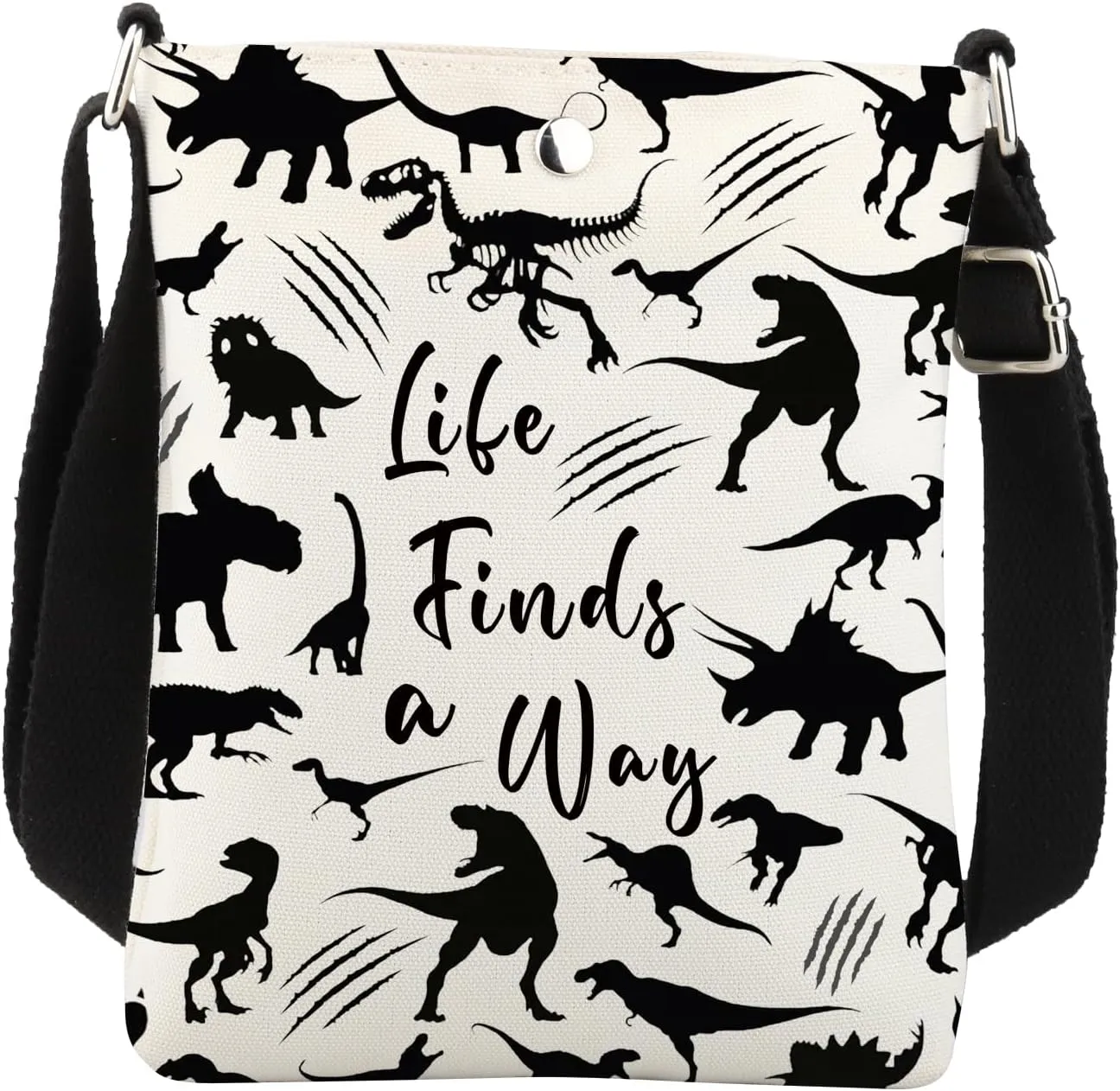 Dinosaur Crossbody Bag Dino Gift Dinosaur Lover Gifts for Dinosaur Fans Dinosaur Movie Gift Dinosaur Crossbody Cell Phone Bag