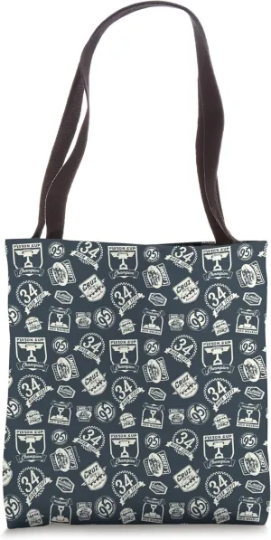 Disney PIXAR Cars Piston Cup Trophies Print Tote Bag