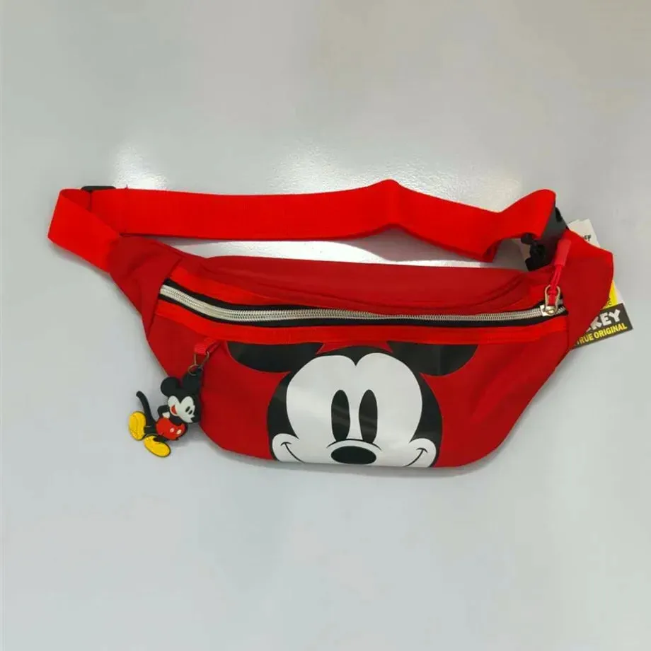 Disney's new Mickey Crossbody Bags belt bag Mickey Mouse shoulder bag chest bag boys girls handbag